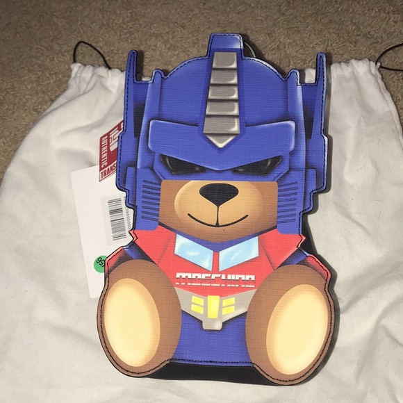 !!SOLD!! NWT Moschino Transformers Backpack - Picture 1 of 2